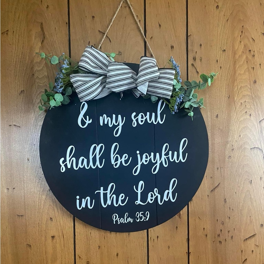 Bible verse home decor